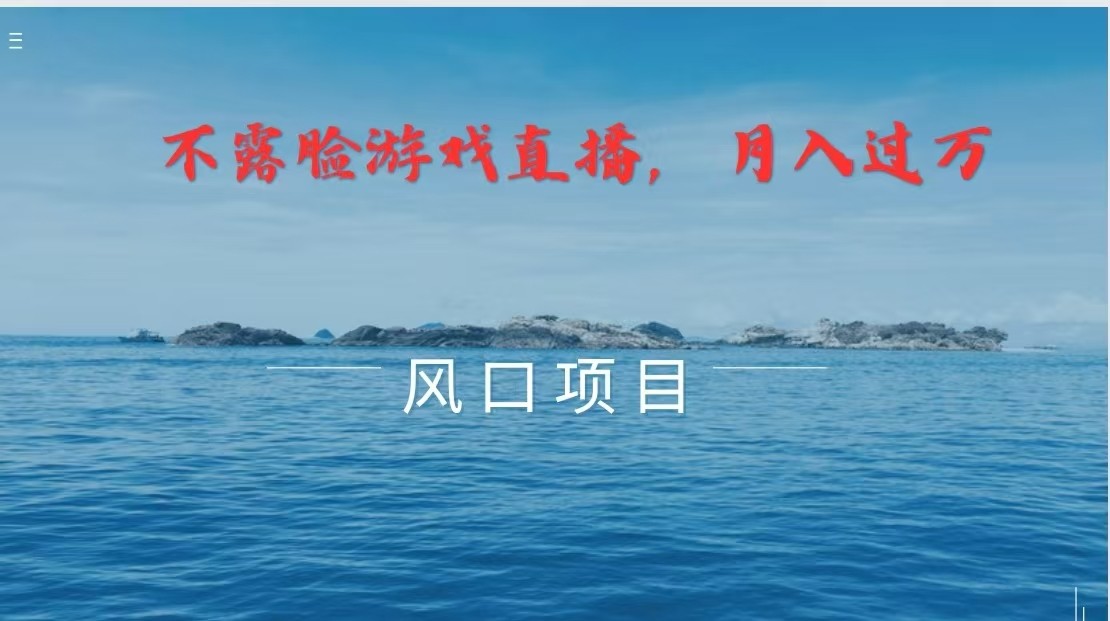 不露脸不出镜，玩转找茬游戏，普通人实现月入过万的好项目，大佬商机网