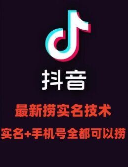 最新技术抖音捞实名+捞手机号技术，抖音直播封禁释放十名/手机号，直接替换出来!，大佬商机网