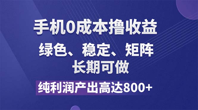 （11976期）纯利润高达800+，手机0成本撸羊毛，项目纯绿色，可稳定长期操作！，大佬商机网