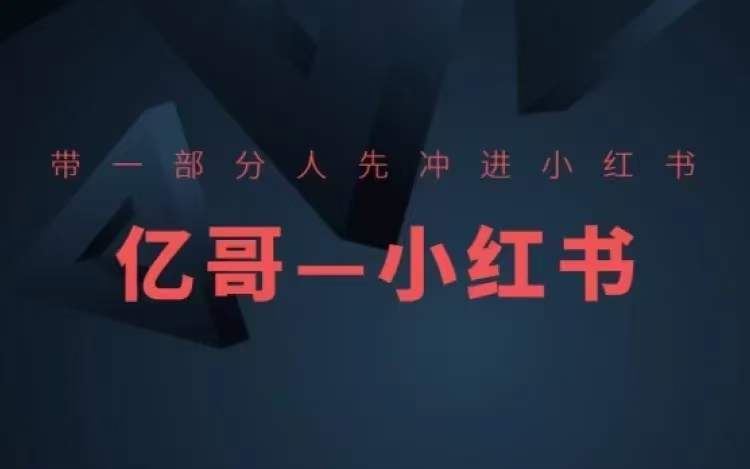 ​​带一部分人先冲进小红书，小红书开店、选品、爆款裂变，大佬商机网